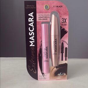 Extreme Mascara Duo – Jet Black, Lengthening & Volumizing, Ultra Drama